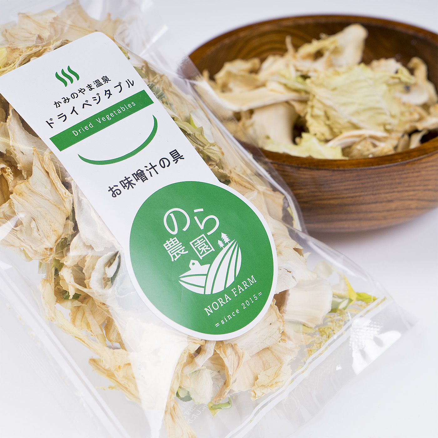 【ドライベジタブル】お味噌汁の具（白菜、ねぎ）／1袋30g入り