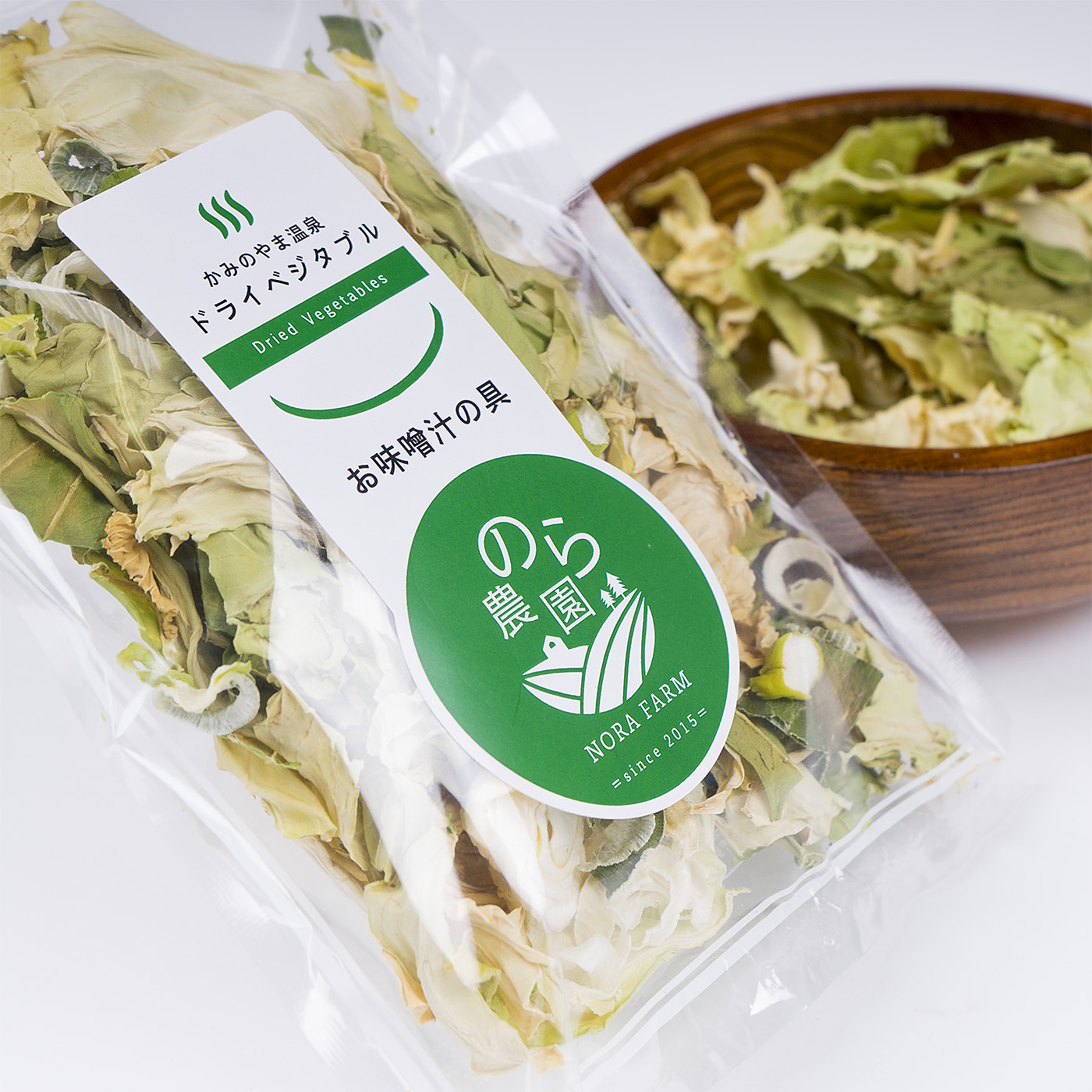 【ドライベジタブル】お味噌汁の具（キャベツ、ねぎ）／1袋30g入り