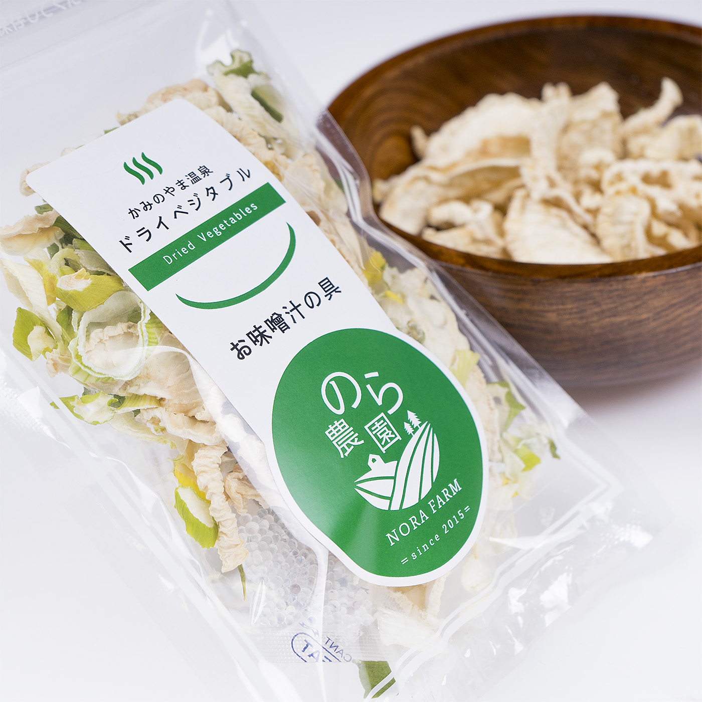 【ドライベジタブル】お味噌汁の具（大根、ねぎ）／1袋30g入り